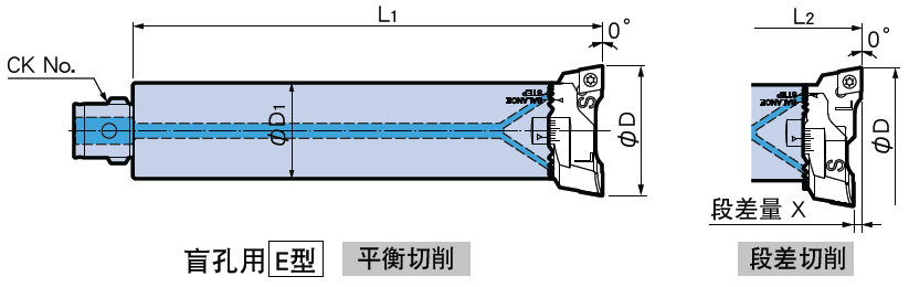 日本BIG 斯瑪特防振SW粗鏜頭 內置防振機構 粗鏜頭