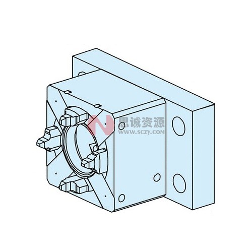 ER-008186 EROWA 卡盤50 RSA 帶底板10×55.5×85